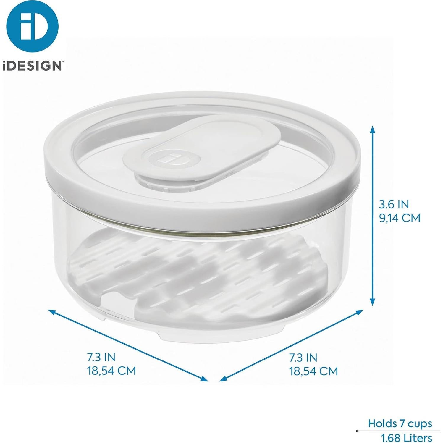 Tazón Pequeño Ecológico iDesign IDFRESH 1.65L Redondo