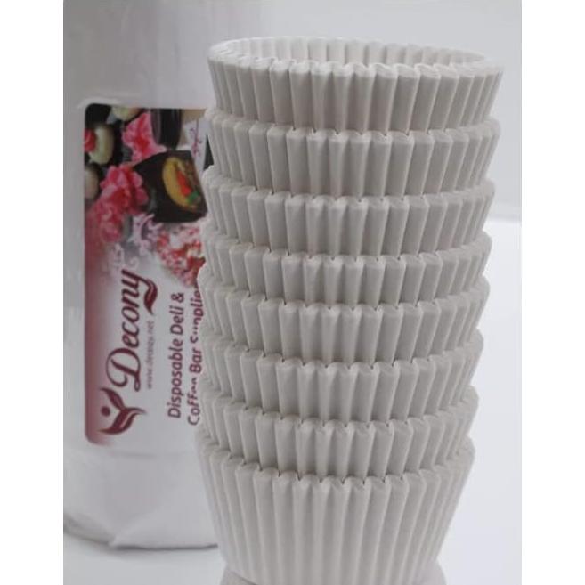 Forros para Cupcake Decony 500 pcs Grado Alimenticio 4.5 cm