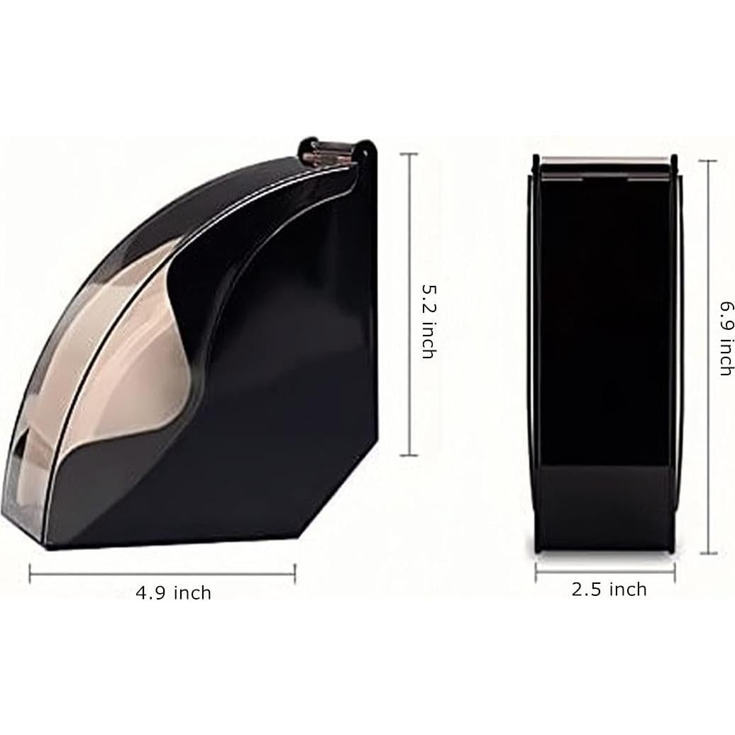 Soporte para Filtros de Café HOMEE, Capacidad 100 Pcs, Negro