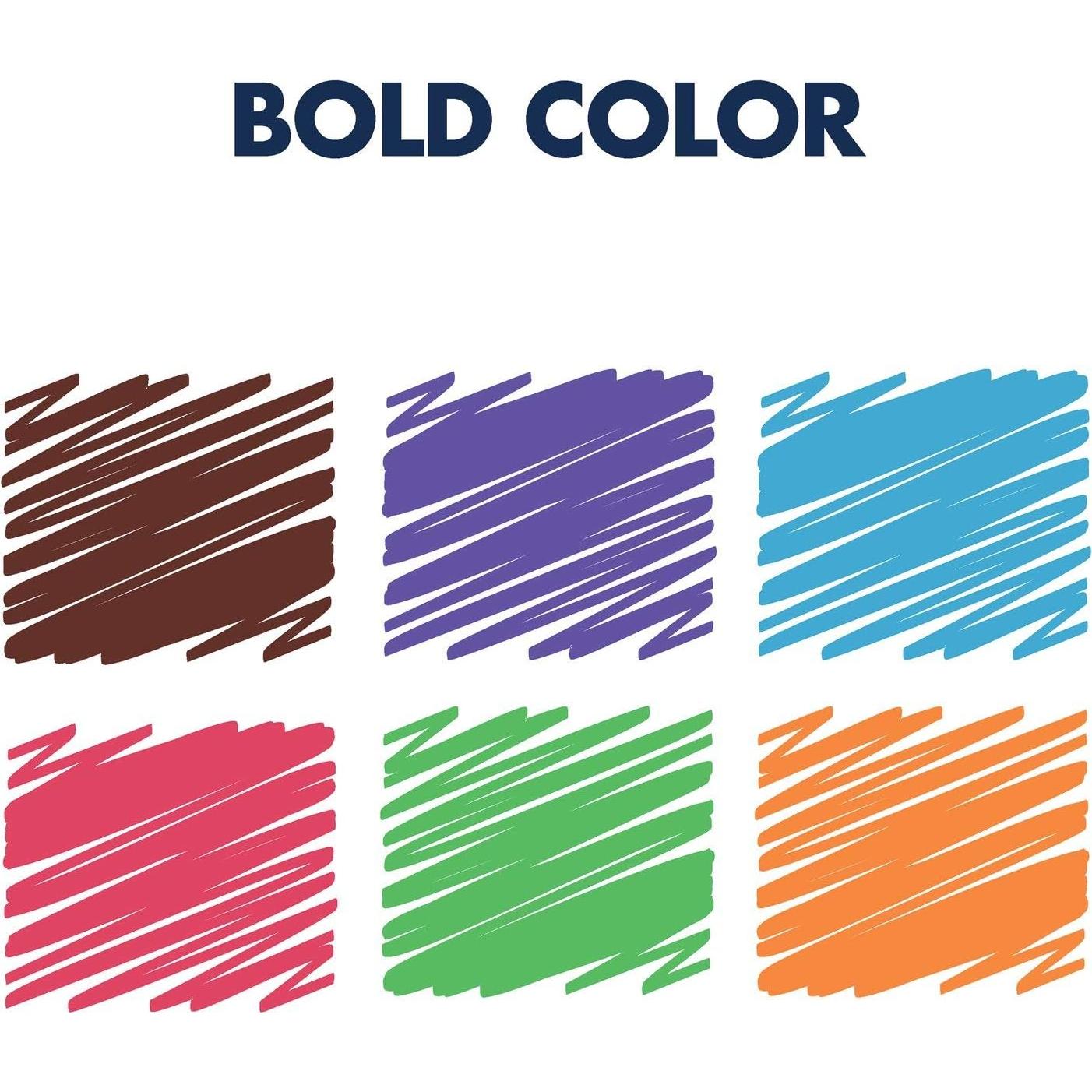 Marcadores de Borrado en Seco Quartet, Punta de Bala, 6 Colores