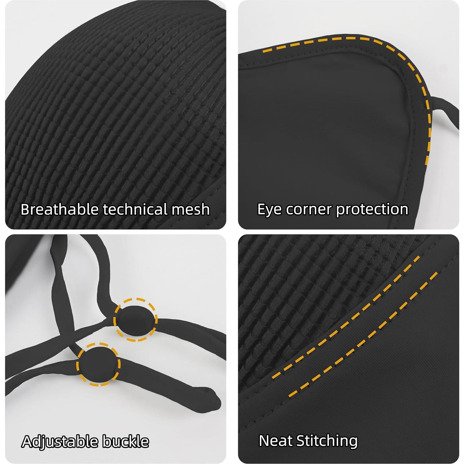 Mascarilla Deportiva Hymeiluely UV 50+ Lavable 2 Piezas