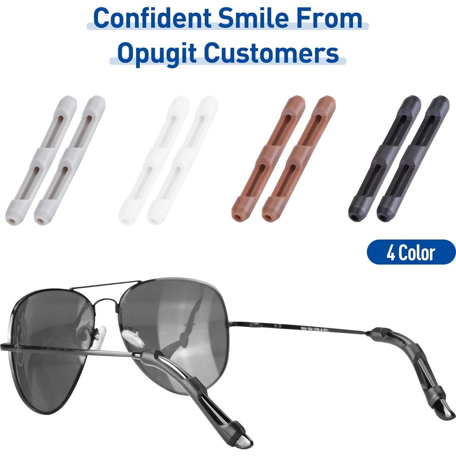 Funda de Silicona Antideslizante Lvvfit para Gafas - 6 Pares