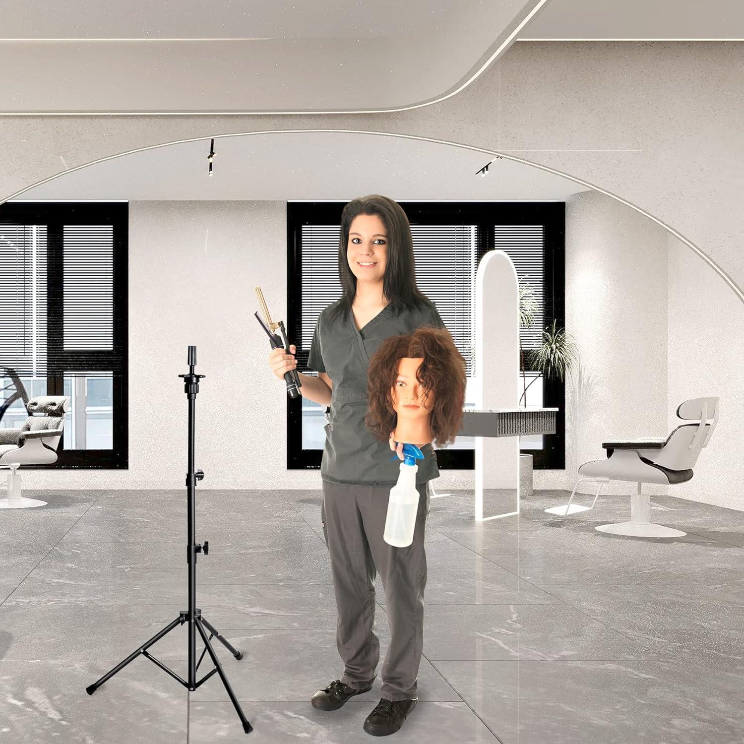 Soporte de Trípode Alto para Pelucas GOODOFFERPLACE 95-129 cm