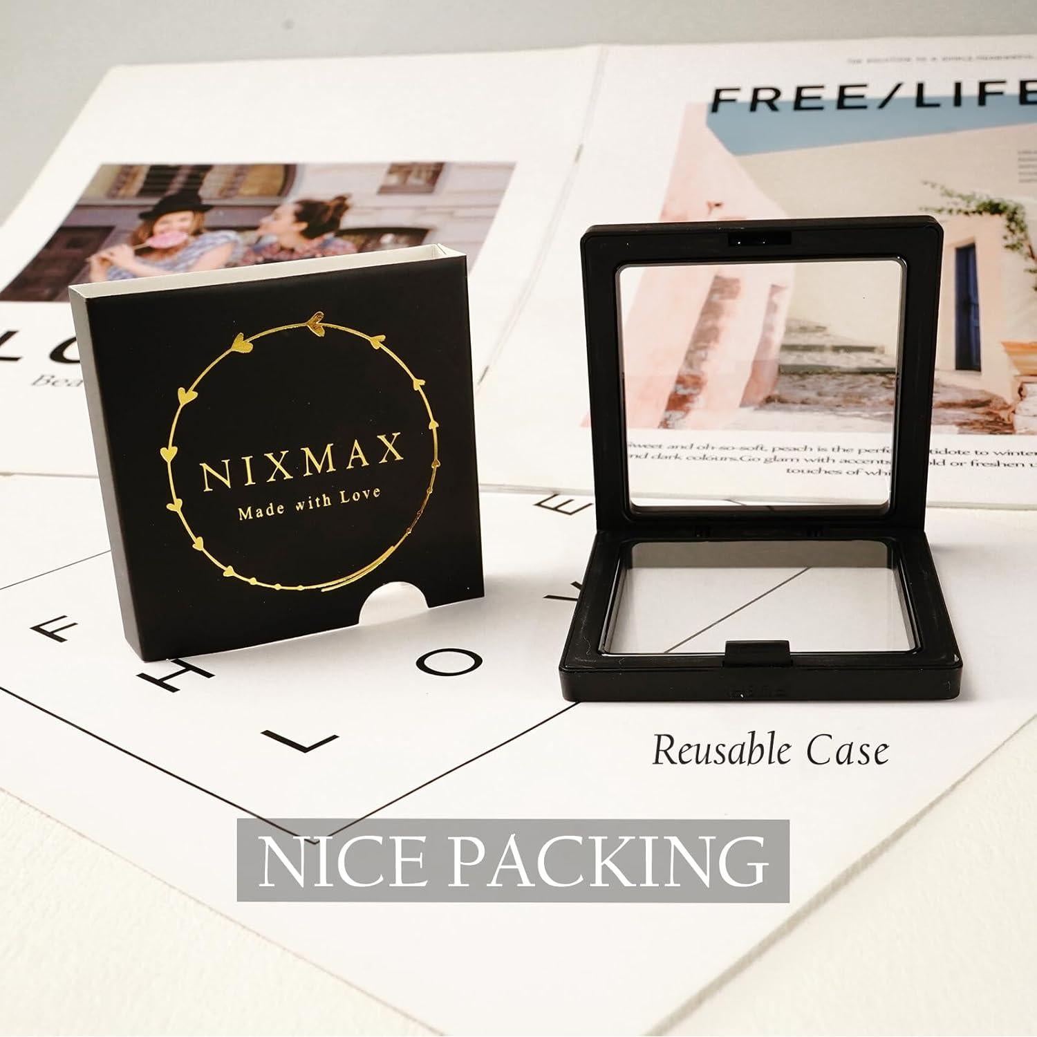 Pulsera de Tobillo NIXMAX Oro 14K Ojo Maligno Ajustable 21cm