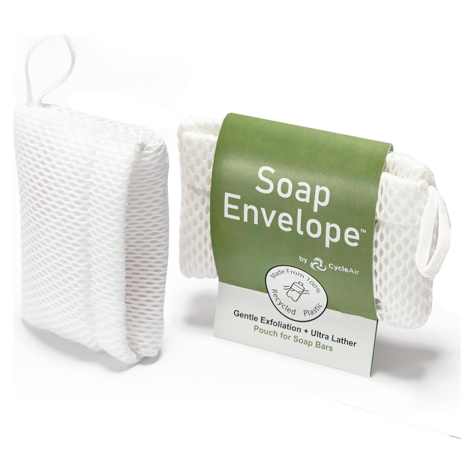 Bolsa Ahorra Jabón Cycle Air 1-Pack Blanco 10x12.7cm