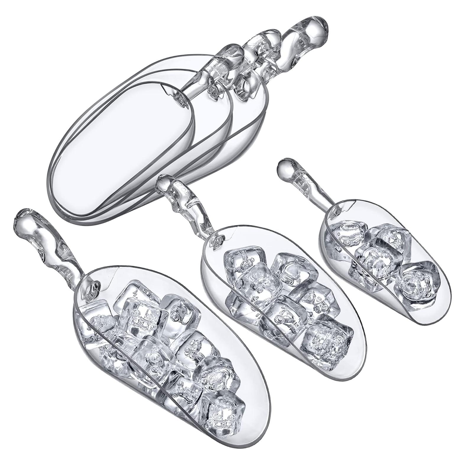 Cucharas de Hielo de Plástico Increíble Abby - Juego de 6 Piezas