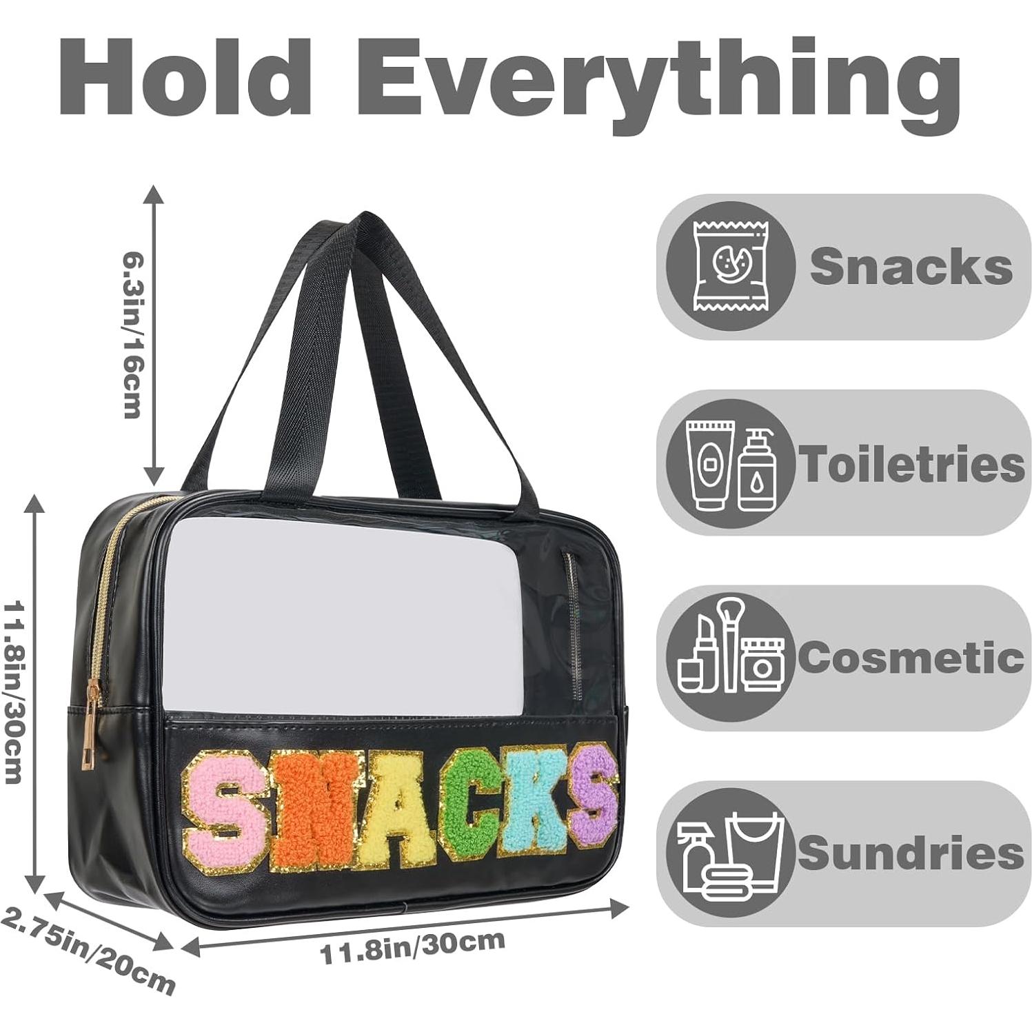 Bolsa de Snack Transparente Burskit 30x20 cm Nylon PVC