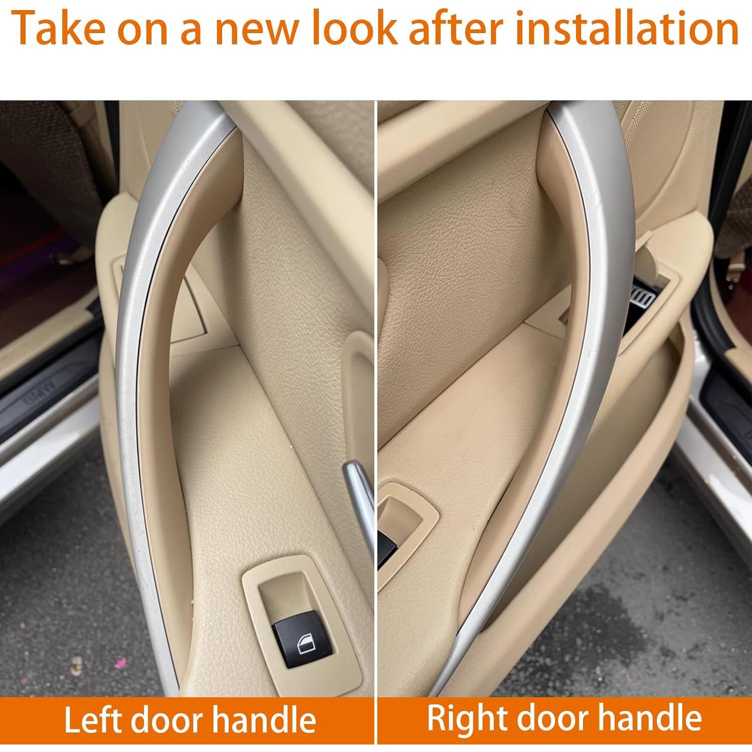 Cubiertas de Manija de Puerta BMW 3/4 Serie 2013-2019 Beige