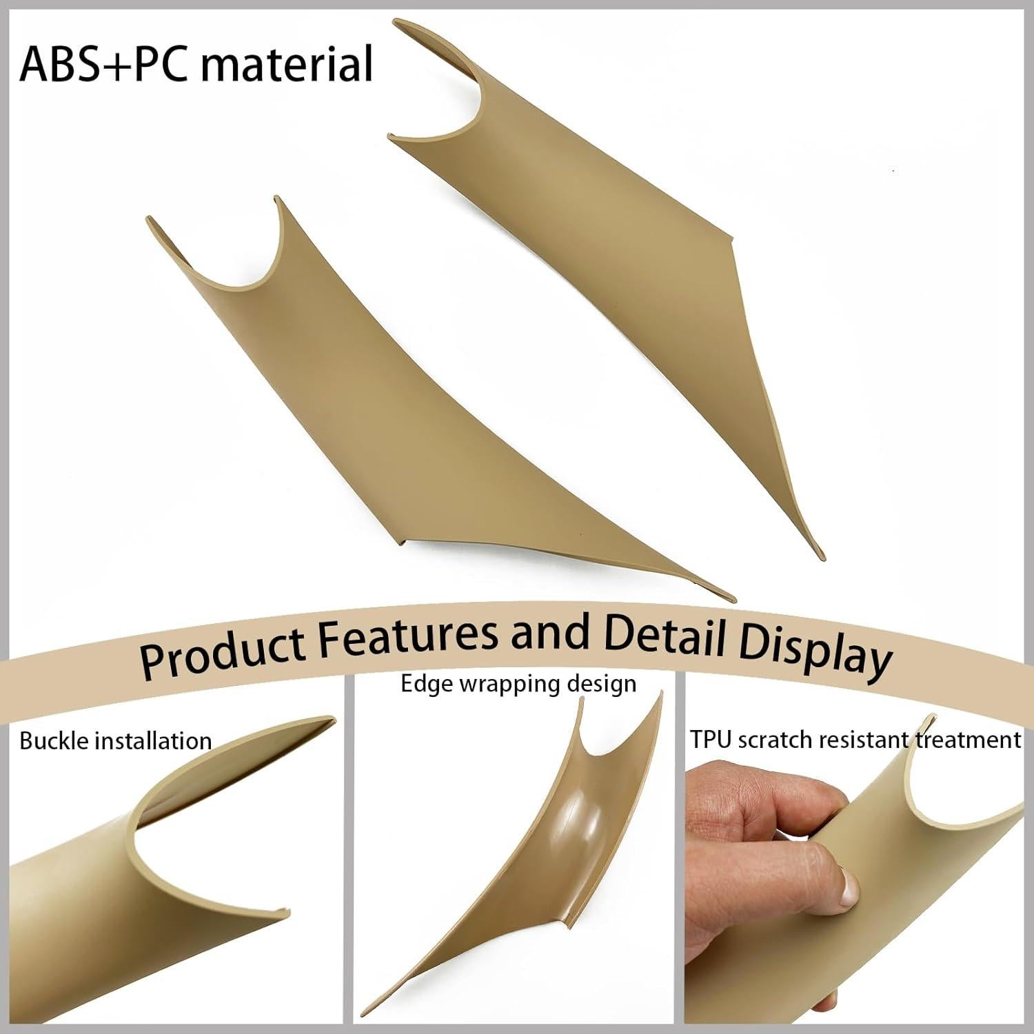 Cubiertas de Manija de Puerta BMW 3/4 Serie 2013-2019 Beige