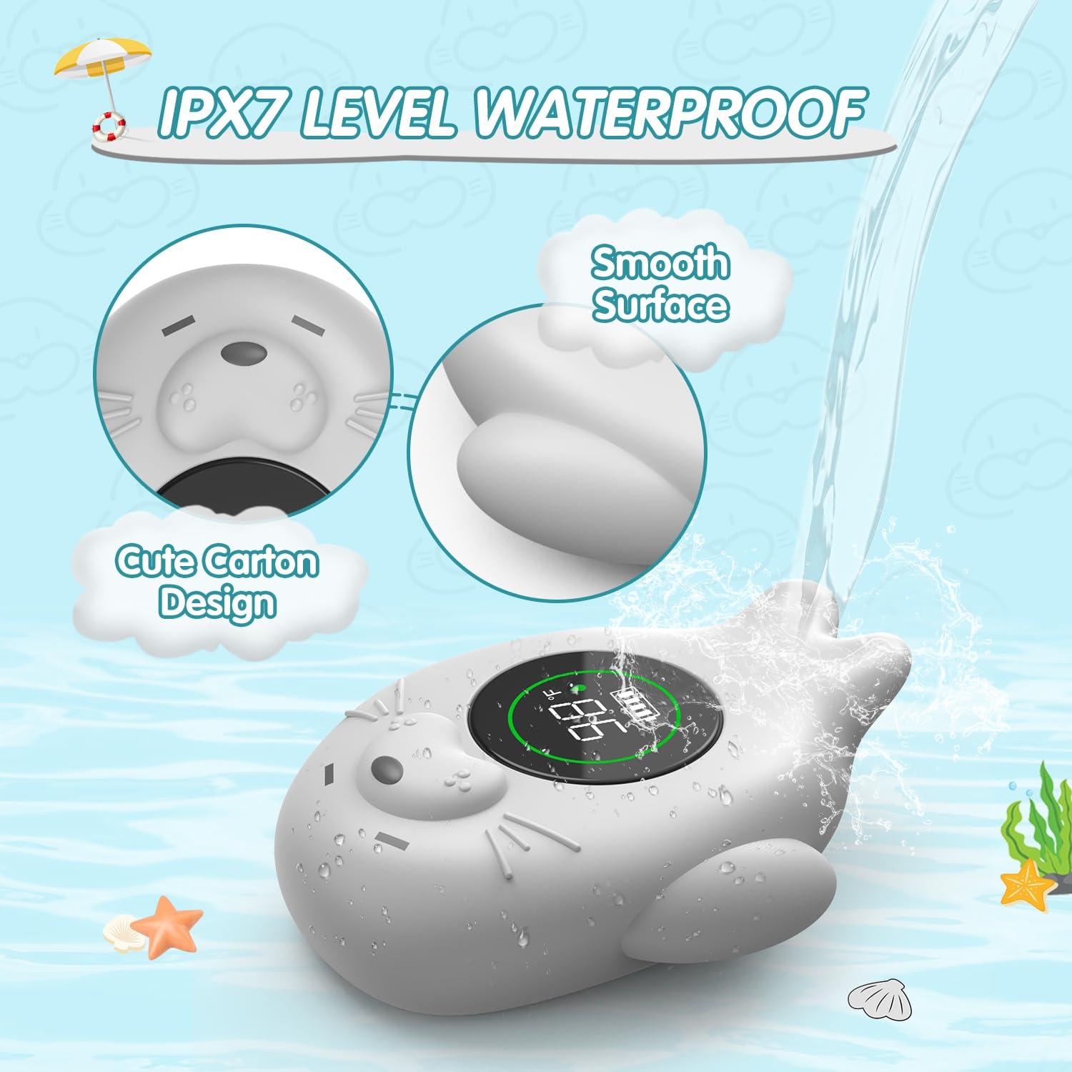 Termómetro de baño recargable LEDFAAH nutria 11.5cm