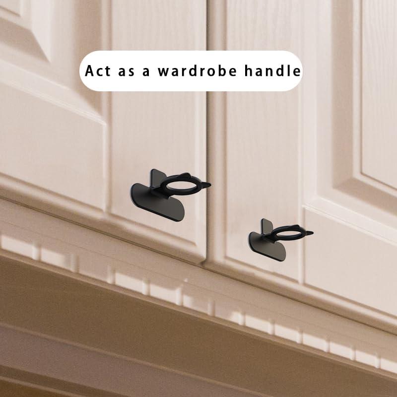 Kleeblatt Toilet Lid Lifter 5 PCS, Cute Cat Silicone Toilet Seat Cover Lifter Handle, Can Avoid Touching The Toilet, Toilet Tabs To Lift Seat