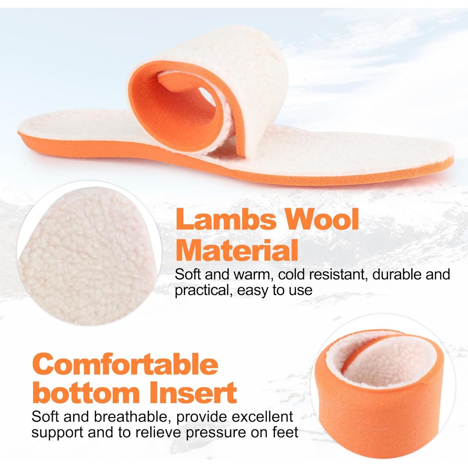 Plantillas de lana de cordero Riemot para invierno EU39