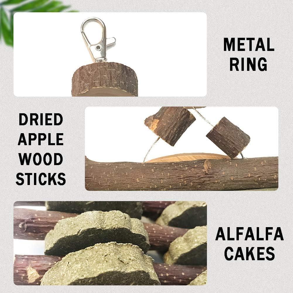 Juguetes de Masticar para Conejos Kathson - Madera de Manzana 1 Unidad