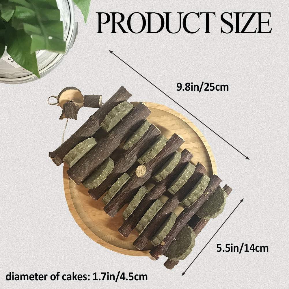 Juguetes de Masticar para Conejos Kathson - Madera de Manzana 1 Unidad