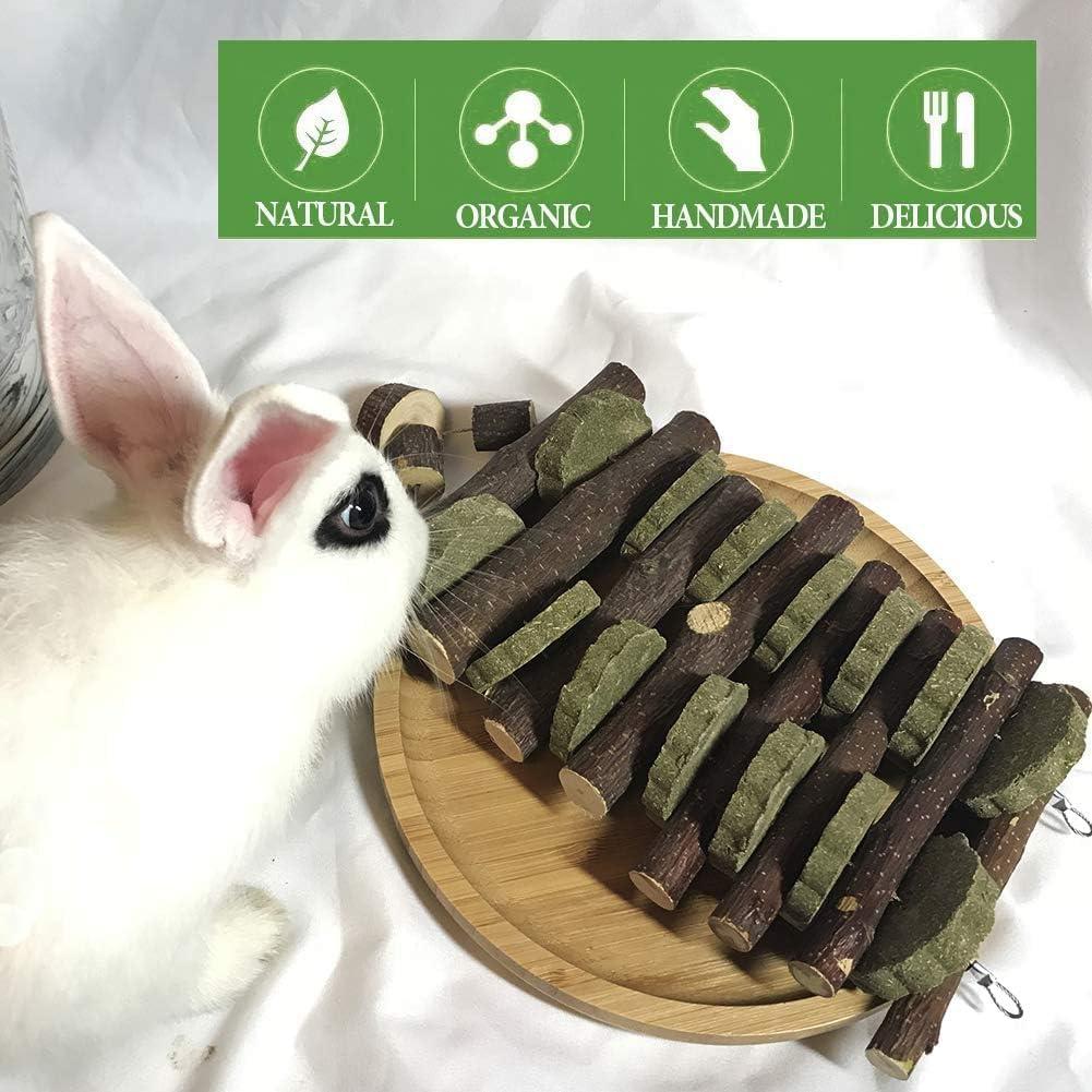 Juguetes de Masticar para Conejos Kathson - Madera de Manzana 1 Unidad