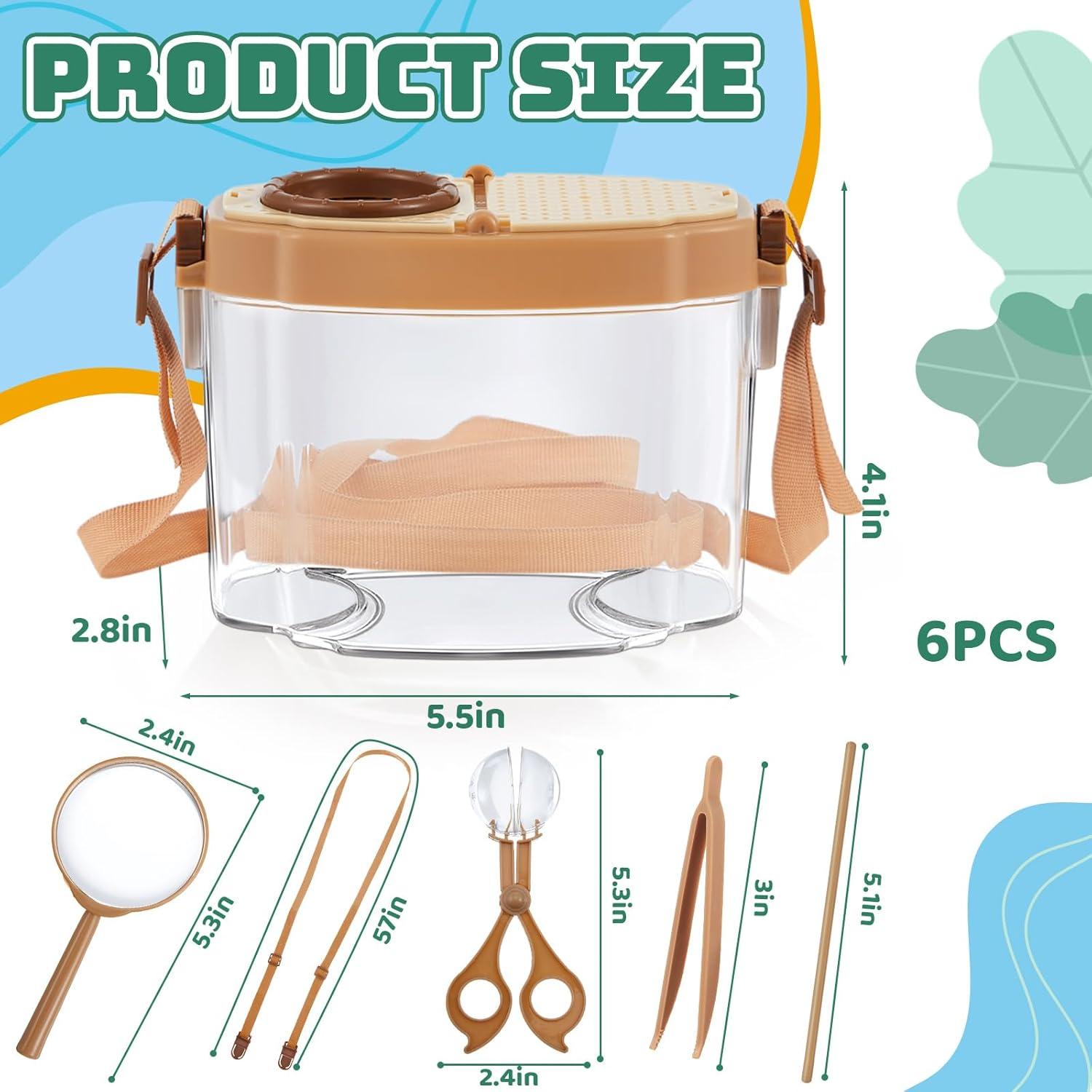 Set de Captura de Insectos PullCrease 36 Piezas para Niños