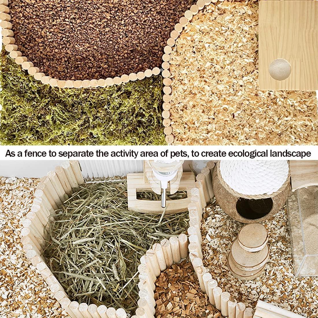 Puente Colgante de Madera Hamiledyi para Hámster 40x6 cm