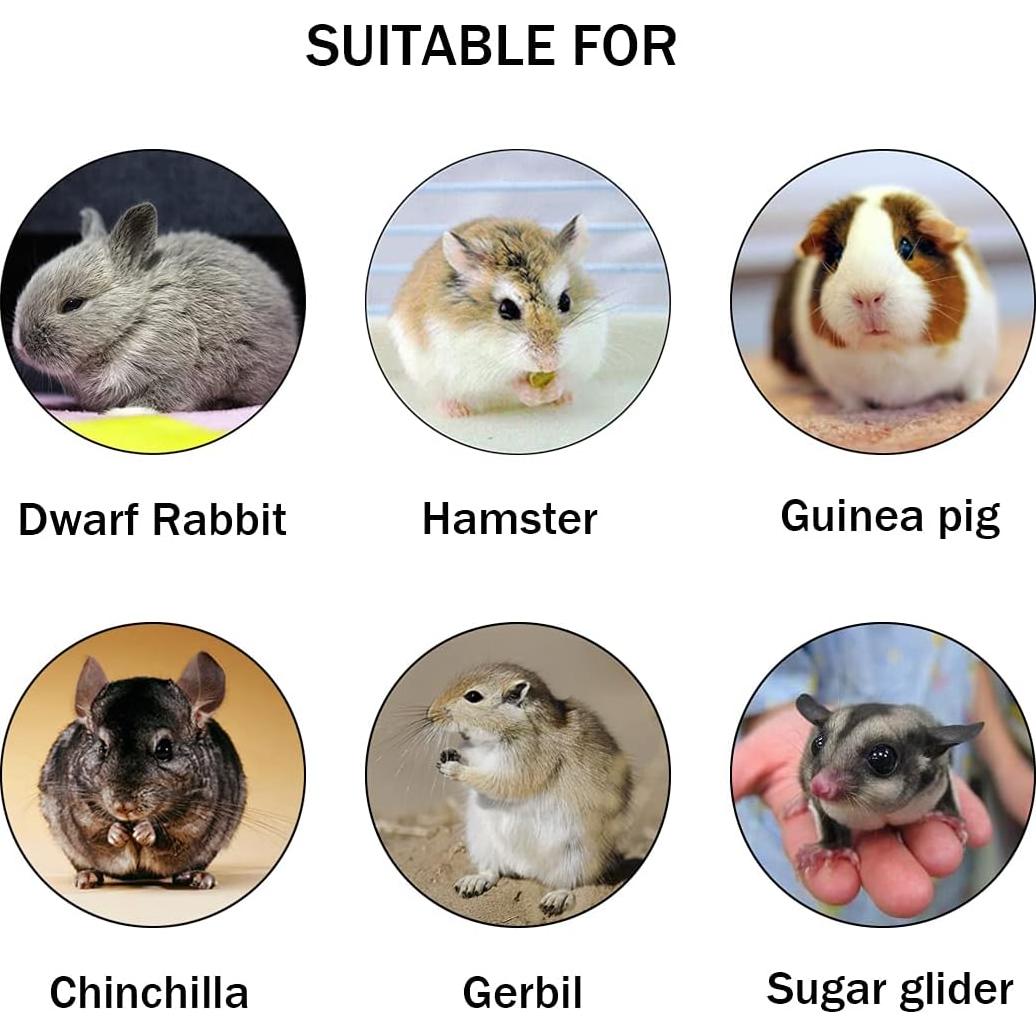 Puente Colgante de Madera Hamiledyi para Hámster 40x6 cm