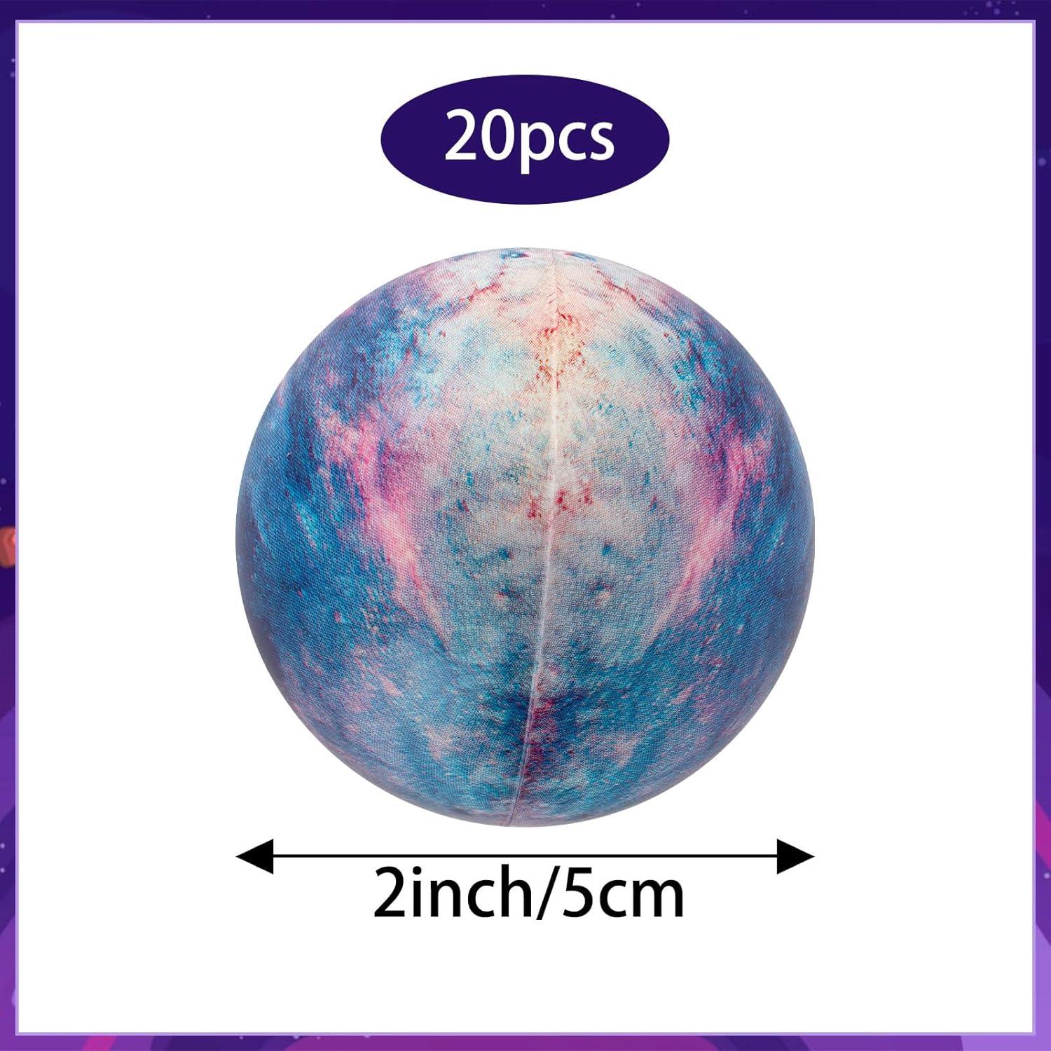 20 Pelotas de Estrés Galácticas Hxezoc para Alivio de Ansiedad