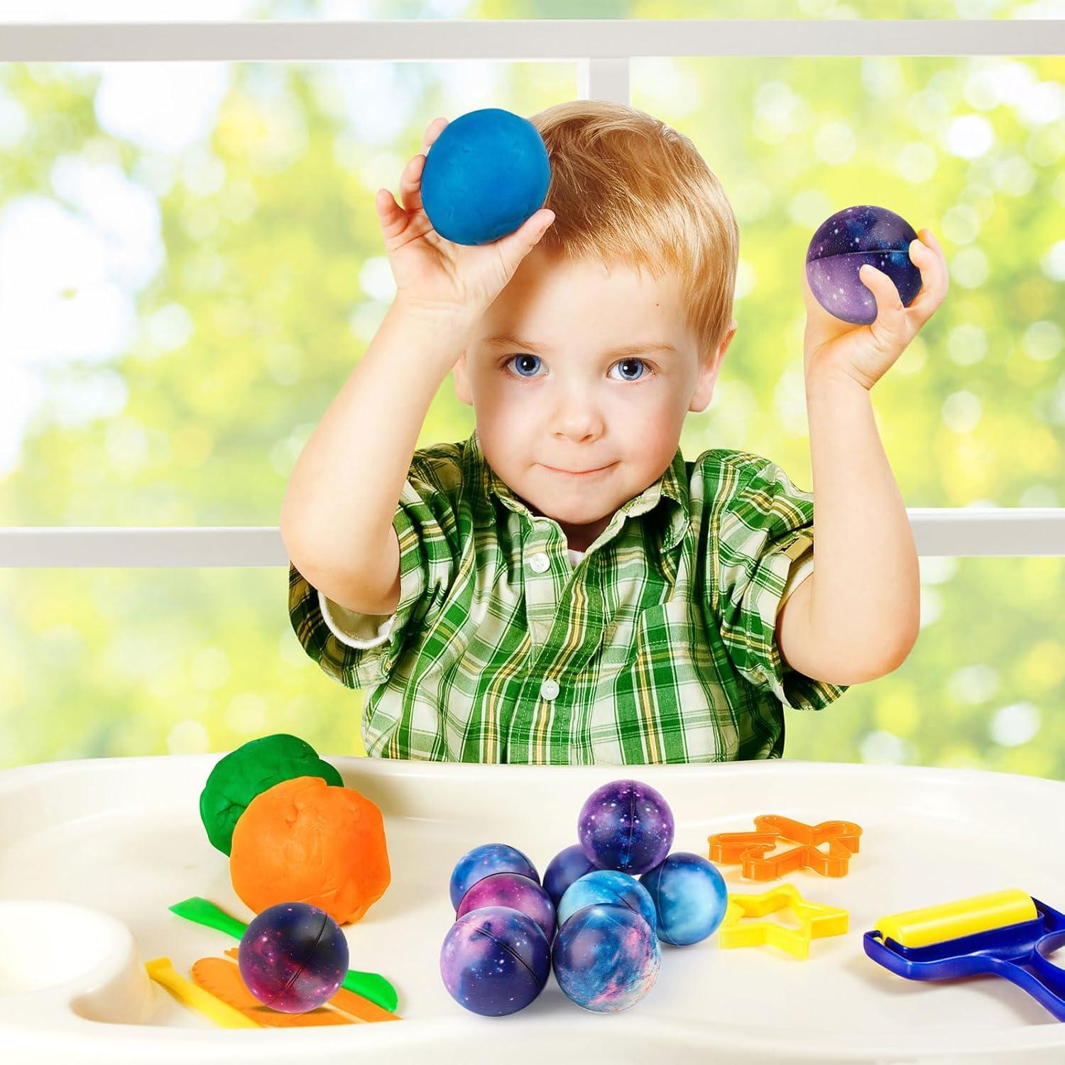 20 Pelotas de Estrés Galácticas Hxezoc para Alivio de Ansiedad