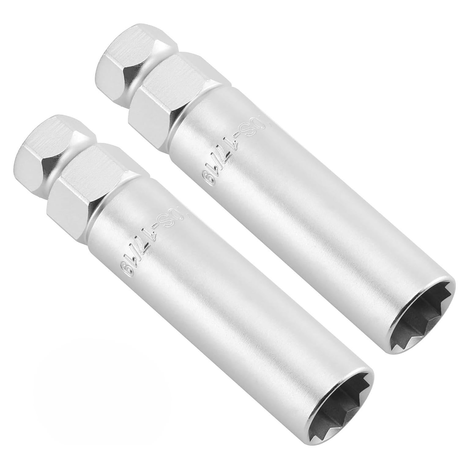 Juego de 2 Llaves de Tuerca CASOMAN 10 Estrías Acero CR-V