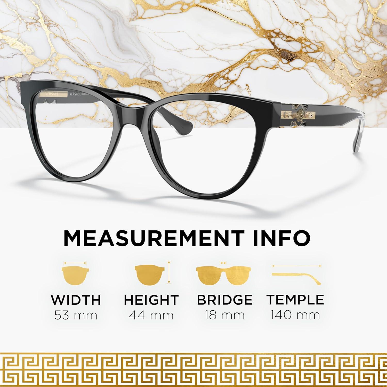 Gafas de Sol Versace VE3304 Ojo de Gato No Polarizadas Mujeres