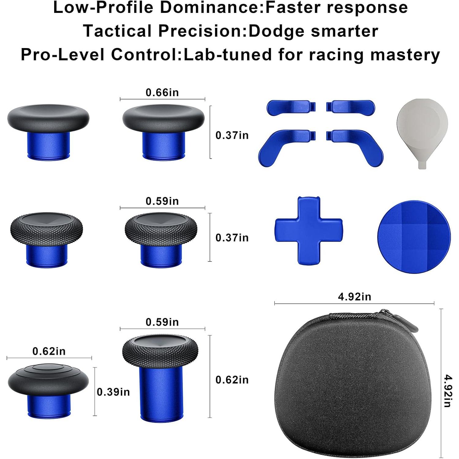 Kit de Accesorios ZAPOLEX 14-en-1 para Xbox Elite Series 2