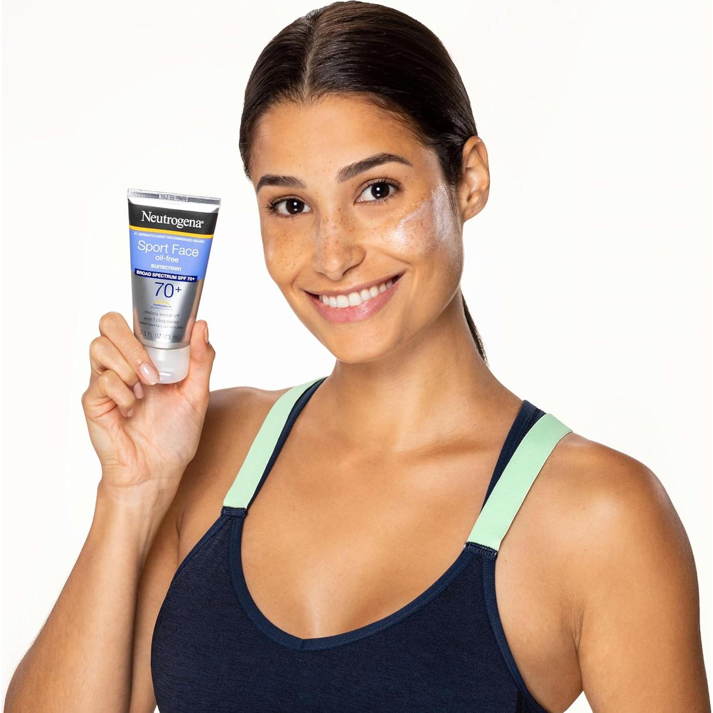 Protector Solar Neutrogena Sport Face SPF 70+ 73.93 ml