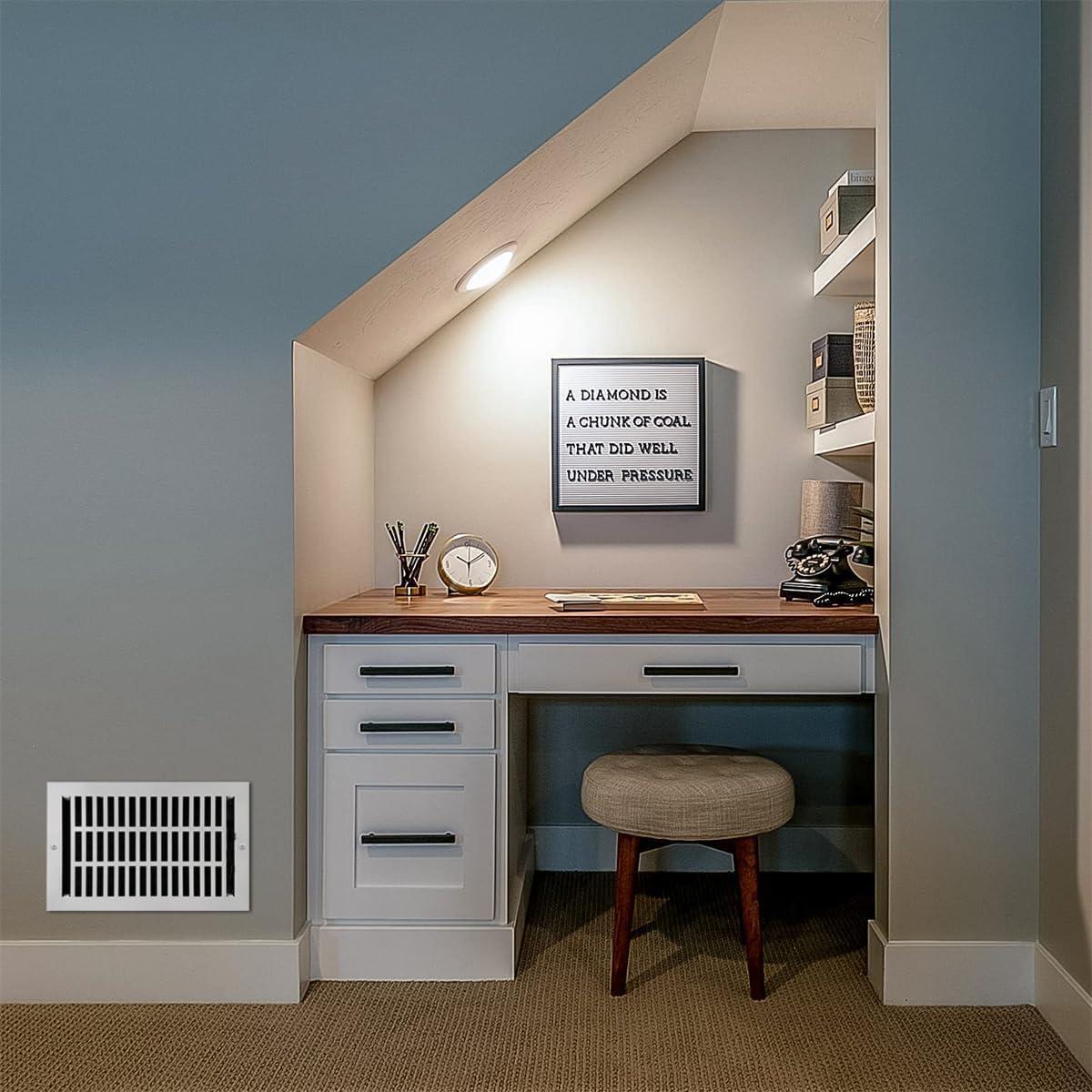 Cubierta de Ventilación Empire Register Co 15x25 cm Blanco