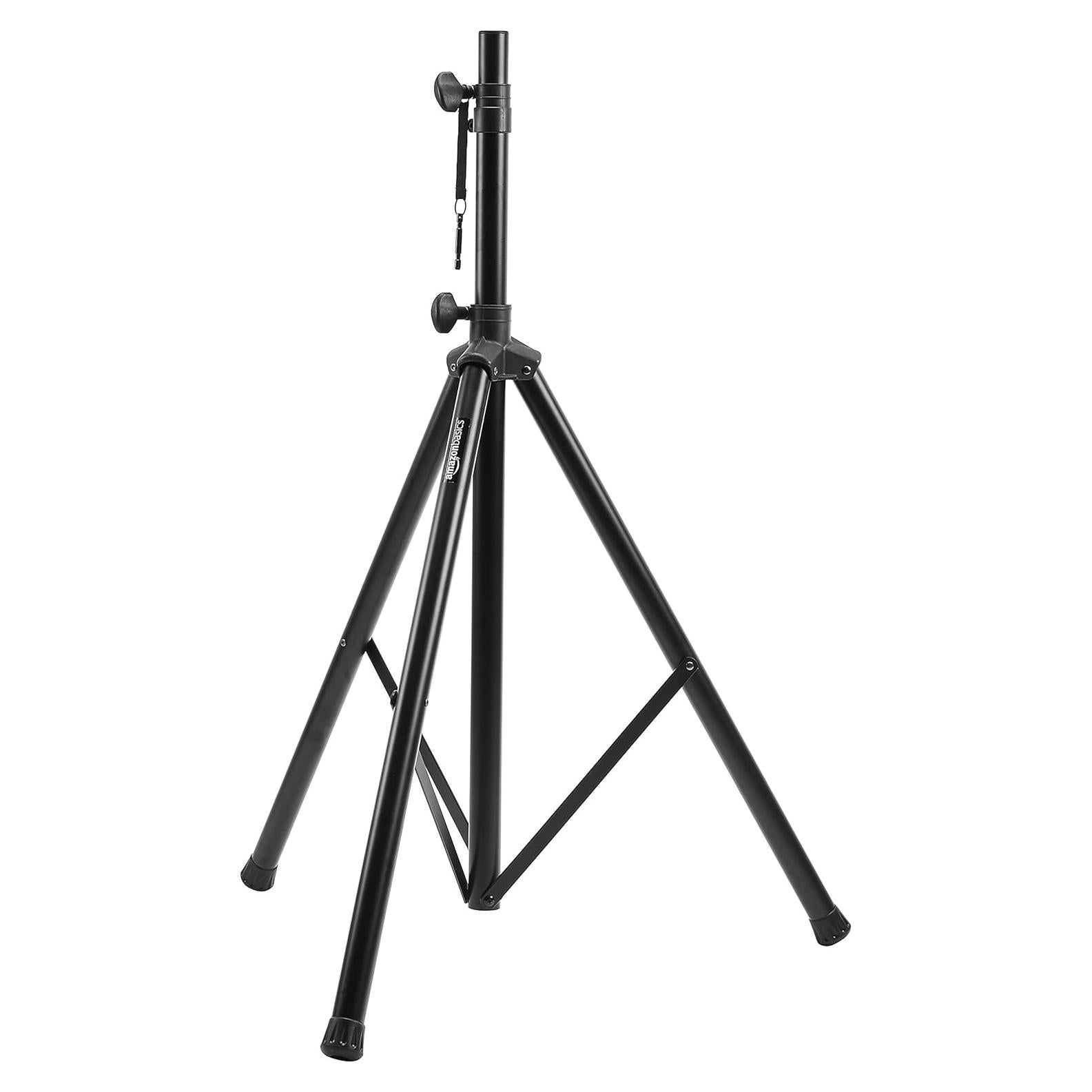 Soporte para Altavoces Amazon Basics Ajustable 132-185 cm Negro