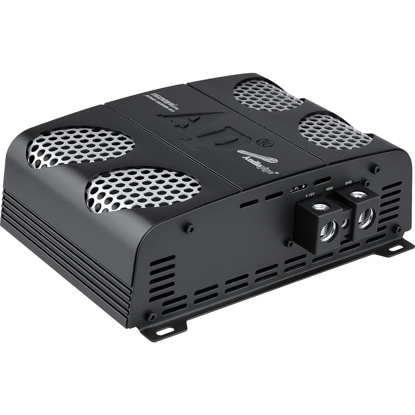 Amplificador Mosfet Clase D Audiopipe 1500W 1 Ohm Control Remoto