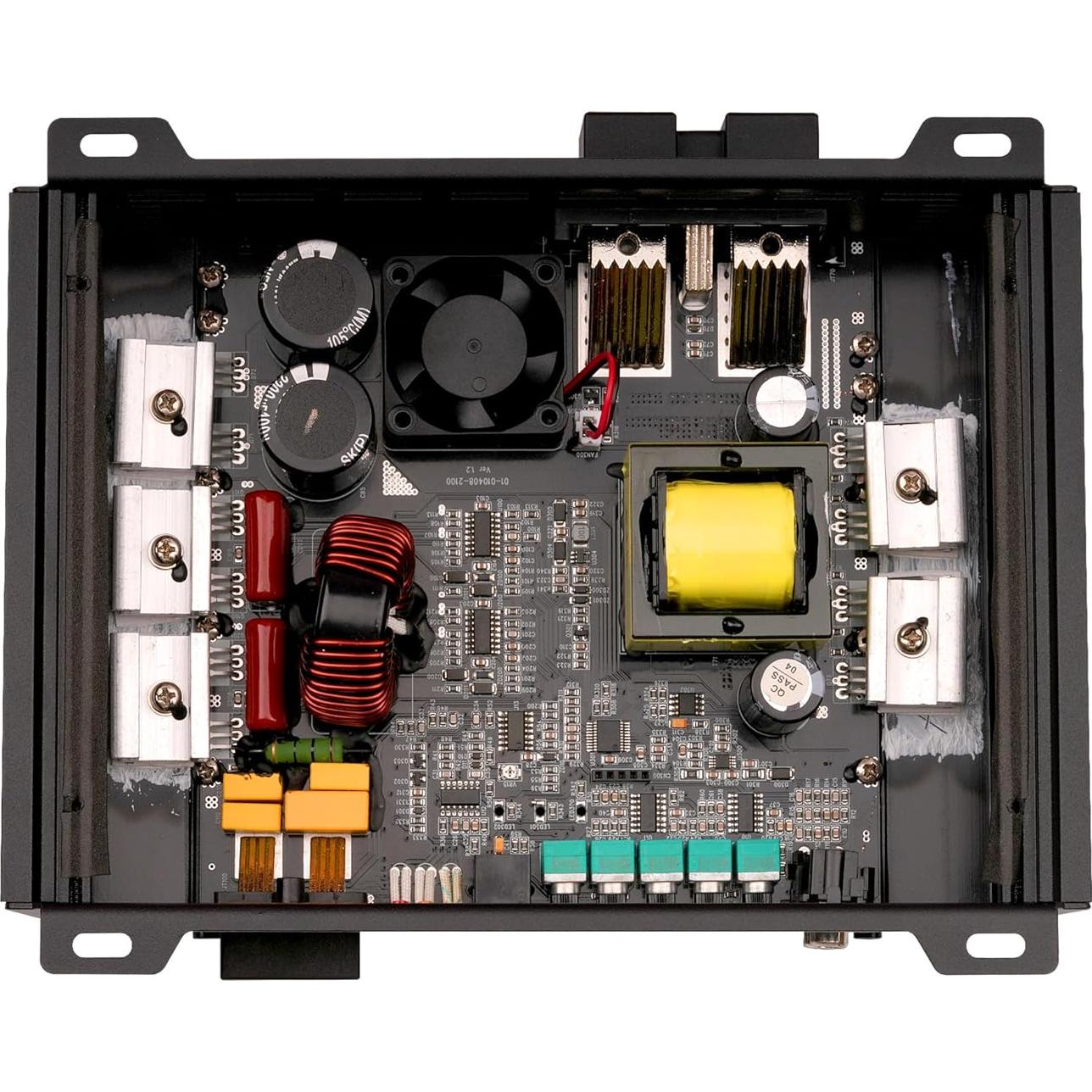 Amplificador Mosfet Clase D Audiopipe 1500W 1 Ohm Control Remoto