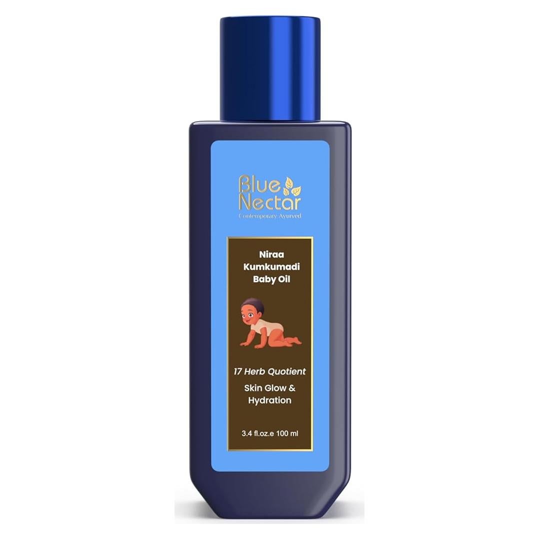 Aceite para Bebés Blue Nectar Kumkumadi 100 ml Hidratante Natural