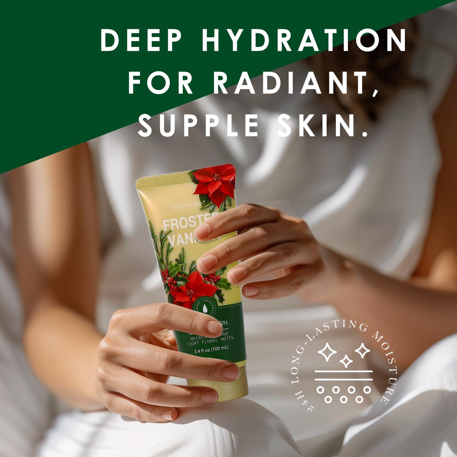 Cesta de Spa BODY & EARTH para Mujeres - 5 Piezas Vainilla