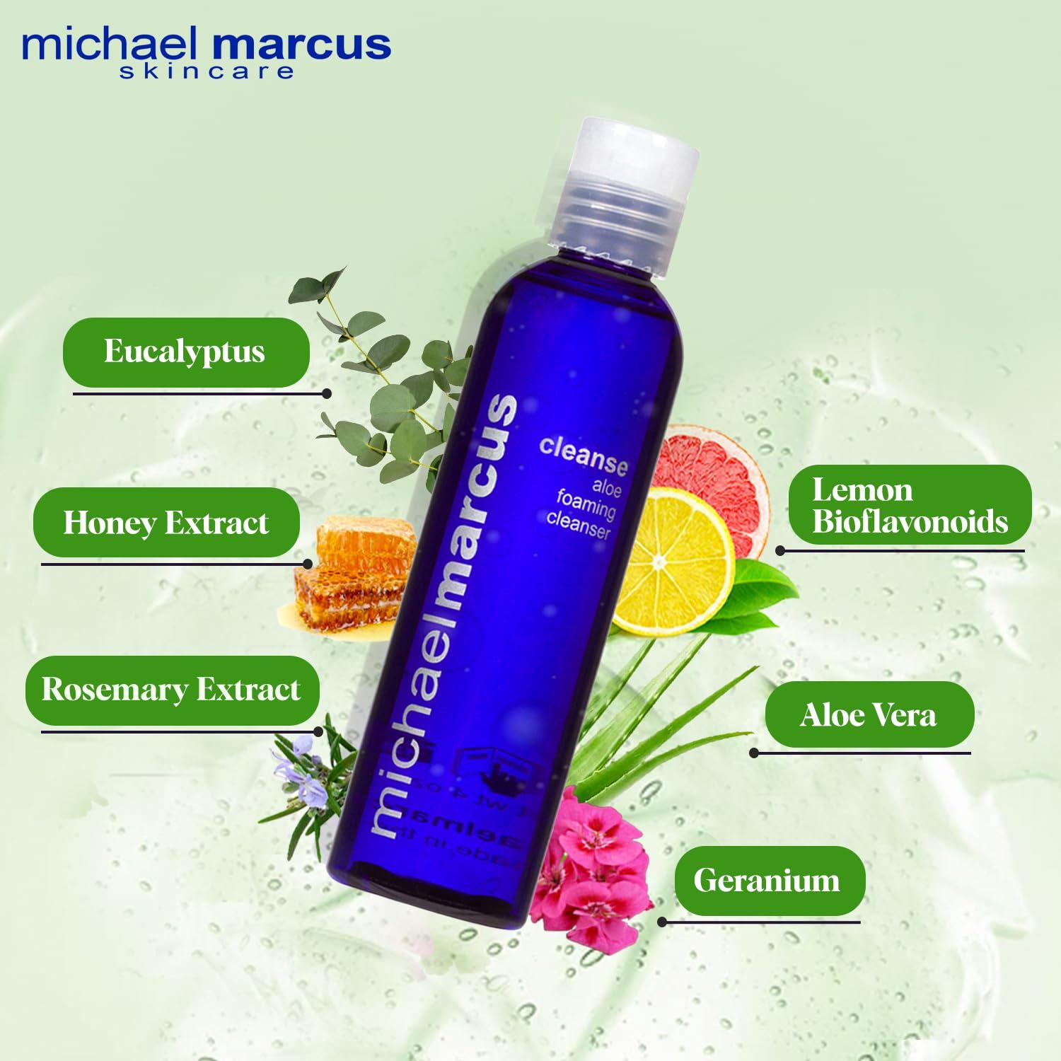 Limpiador Facial Espumoso Michael Marcus Aloe 118 ml - Hidratante