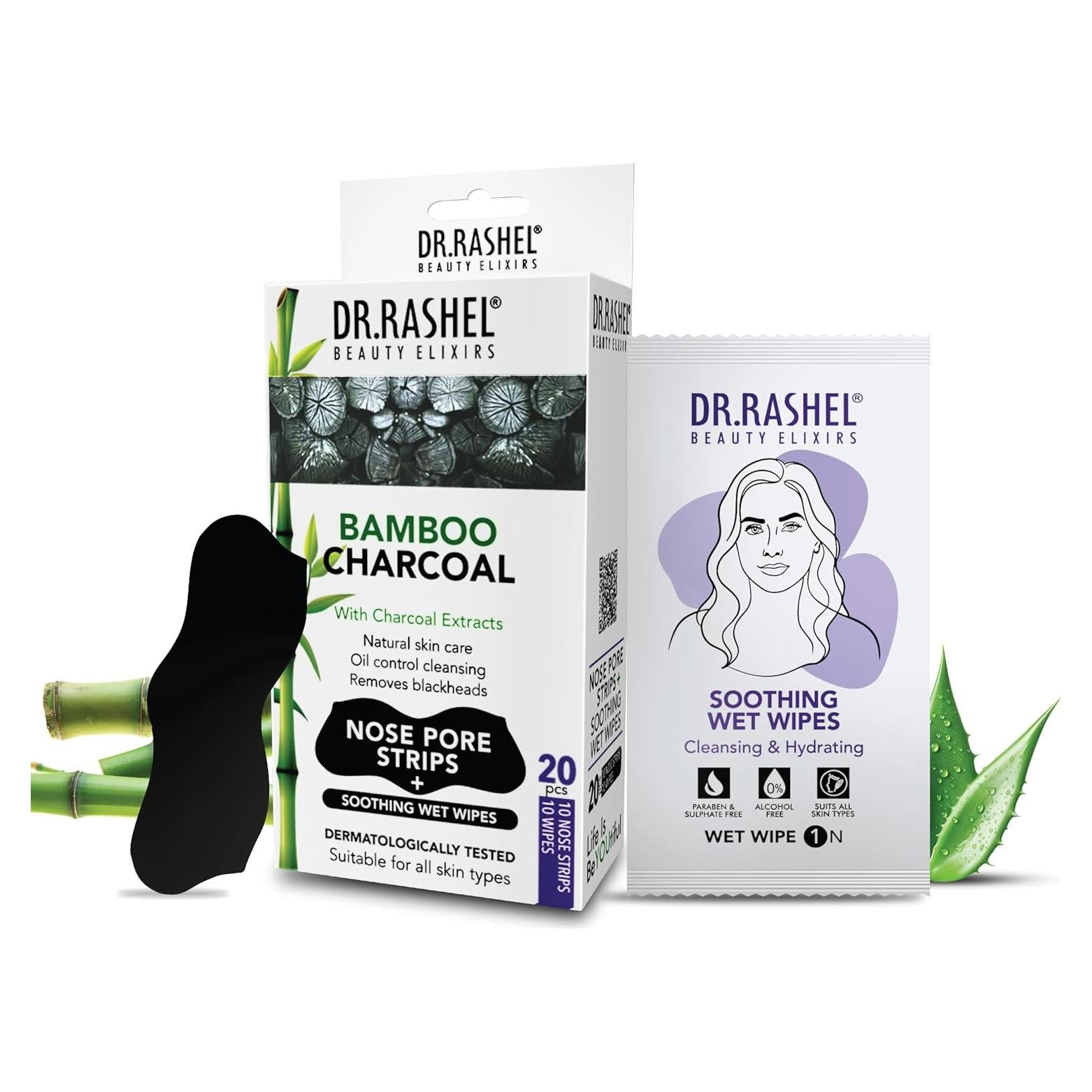 Tiras de Pore de Carbón DR.Rashel para Nariz - 20 PCS