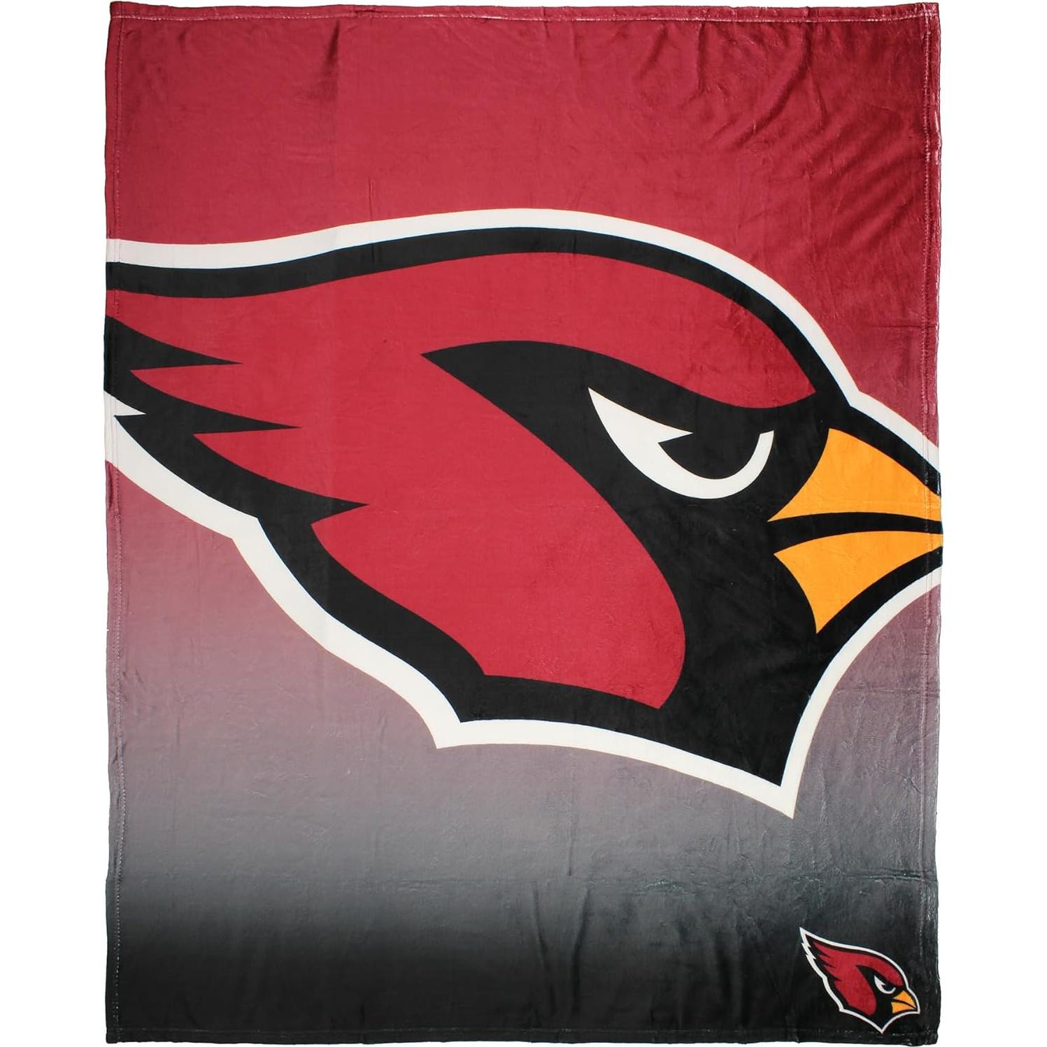 Manta de Fútbol NFL FOCO Arizona Cardinals 127x152 cm