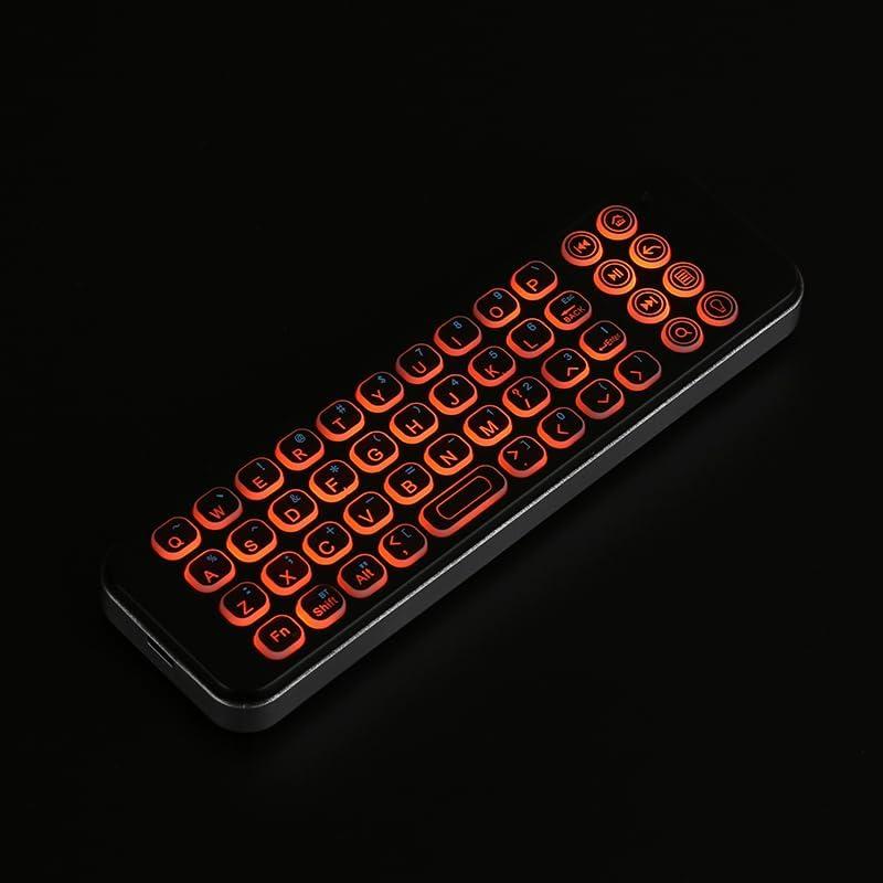 Teclado Mini Bluetooth iPazzPort Retroiluminado QWERTY 15.7 cm
