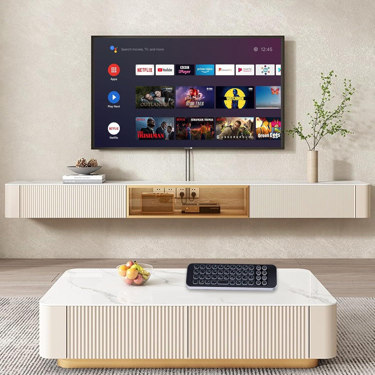 Teclado Mini Bluetooth iPazzPort Retroiluminado QWERTY 15.7 cm