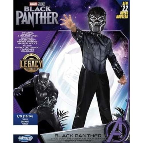 Disfraz Oficial Halloween Niños Marvel Black Panther - Mono con Máscara