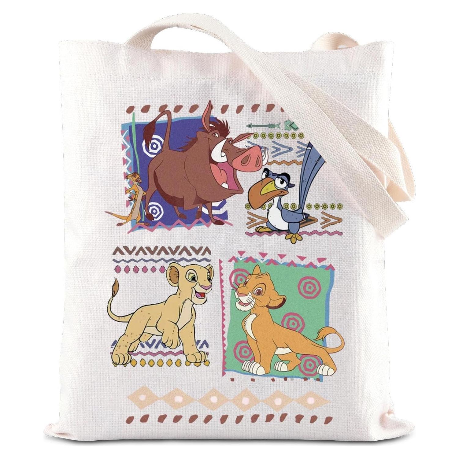 Bolsa de Mano Ecológica FOTAP León Simba 37x32cm Reutilizable