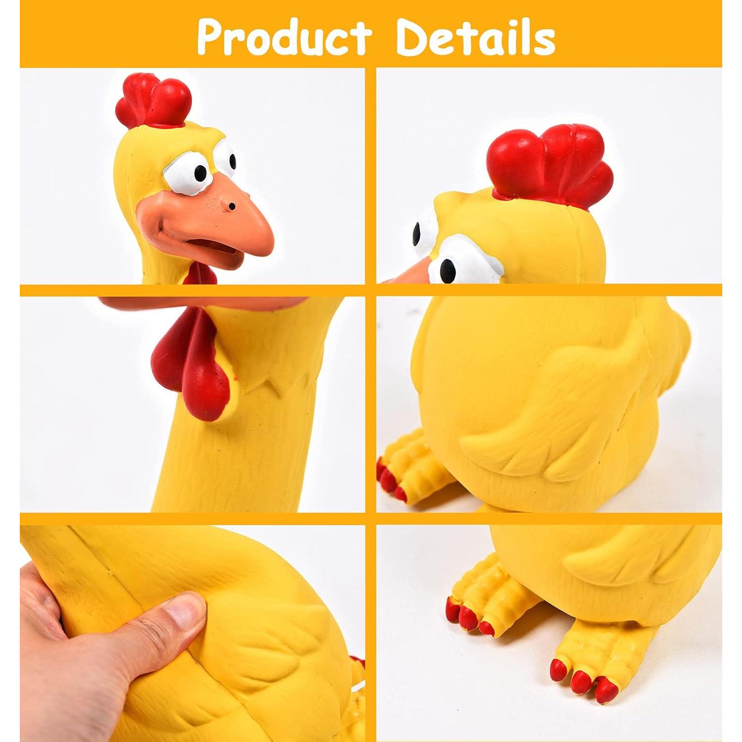 Juguete para Caballos LONG RIVER Pollo de Goma 28x8cm