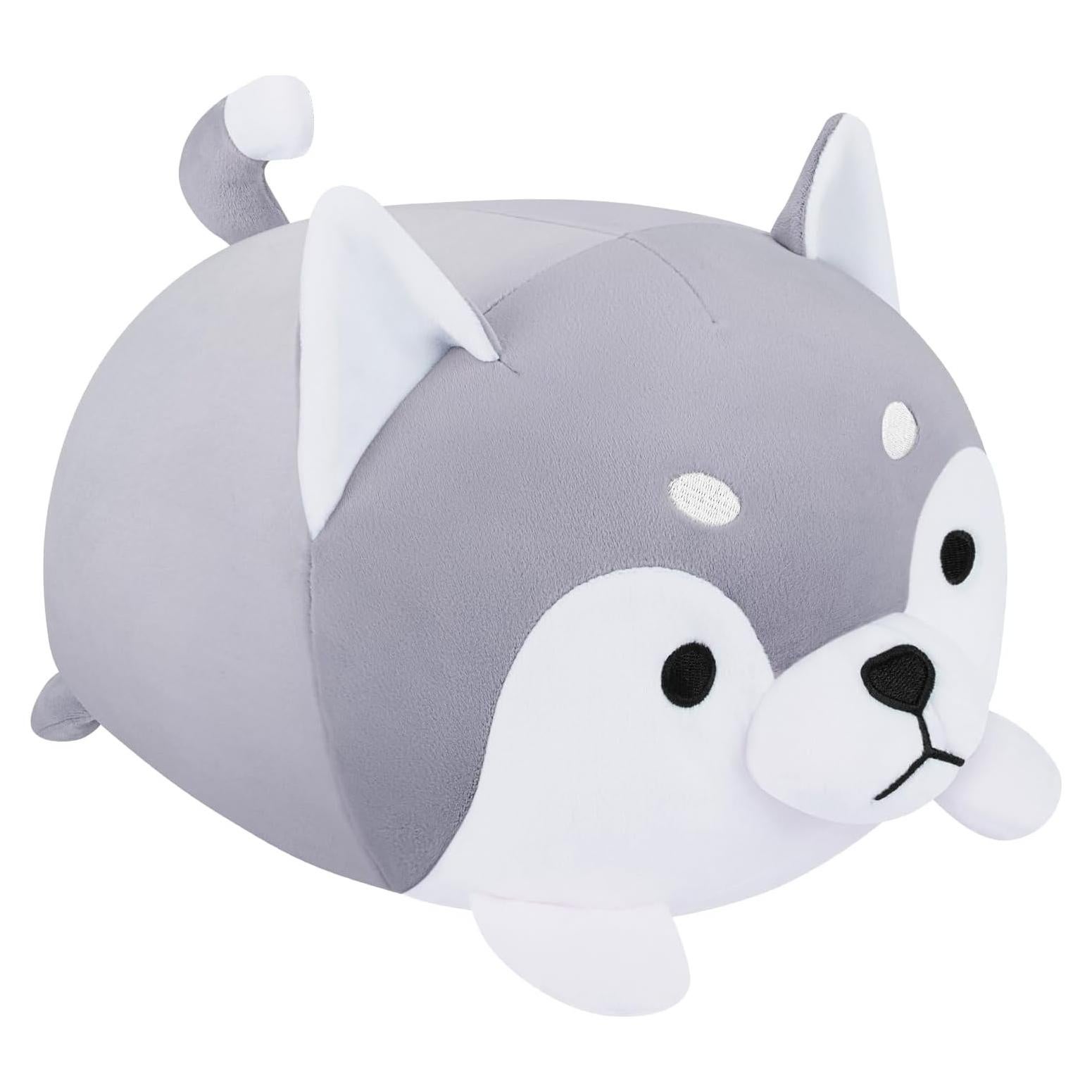 Peluche Husky Achwishap 34.8 cm Suave y Kawaii