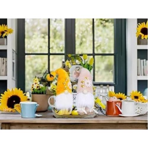 Gnomos de Abeja Amarillos 25.4 cm - Decoración de Verano