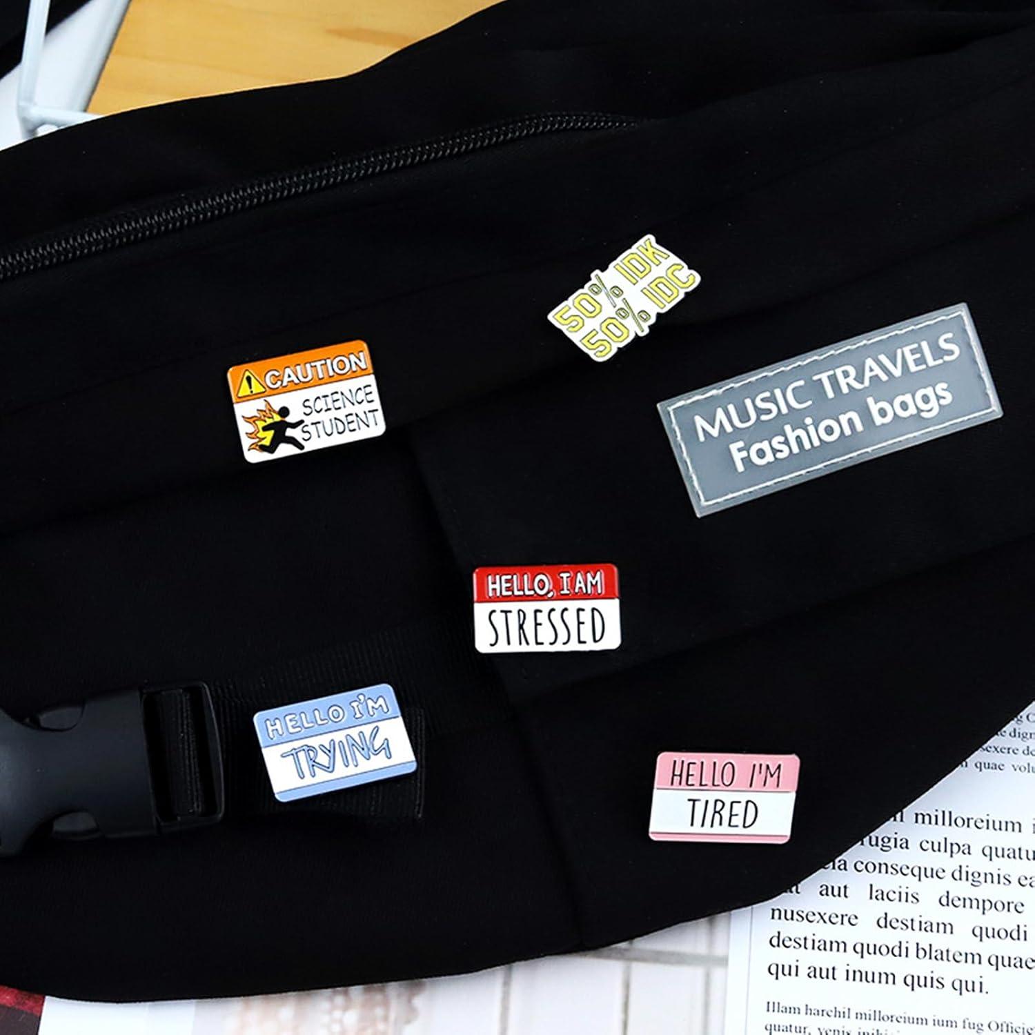 Conjunto de Pines de Esmalte Anime 20 Piezas para Mochila