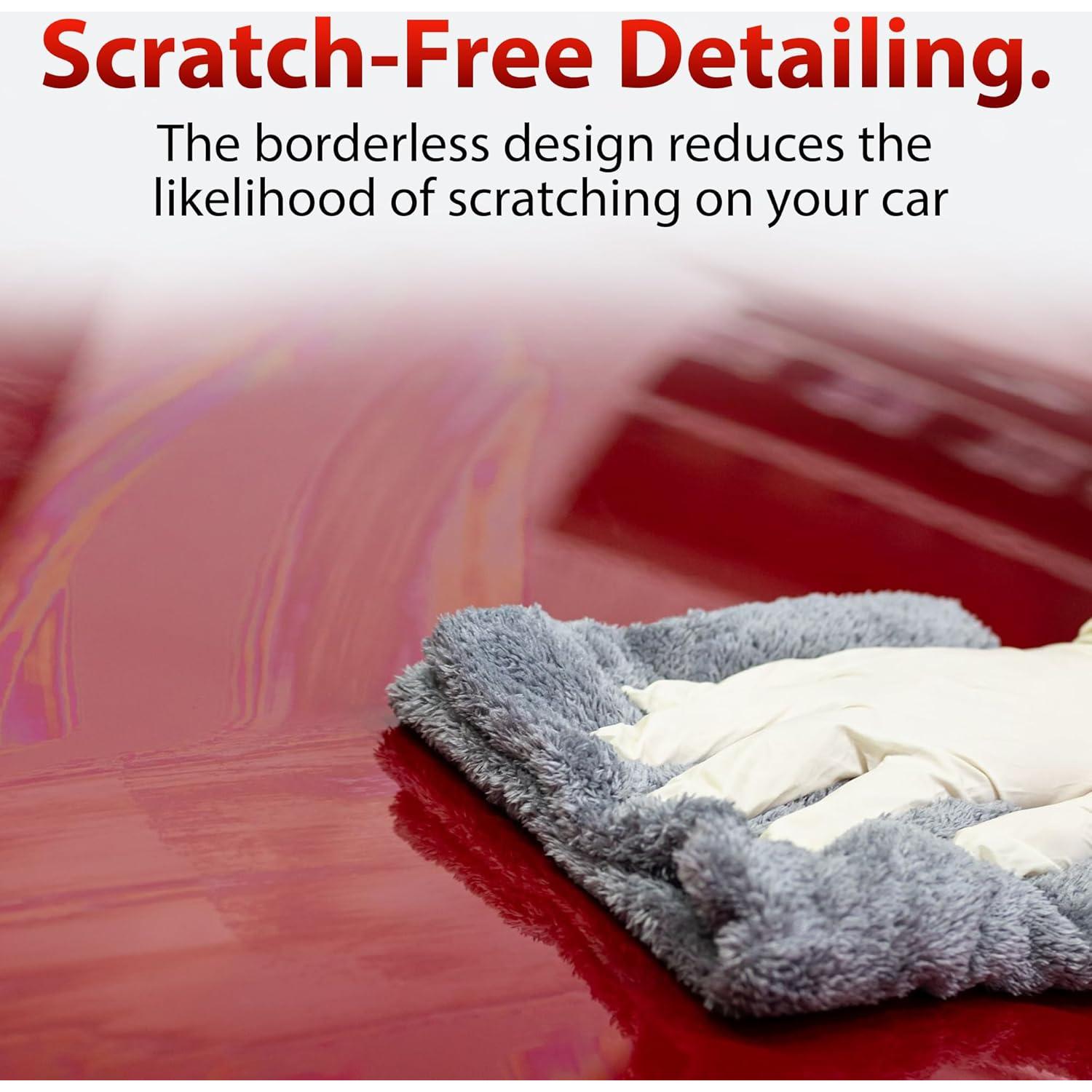 Toalla de Microfibra Adam's Gris 6 Unidades 40.64x40.64cm