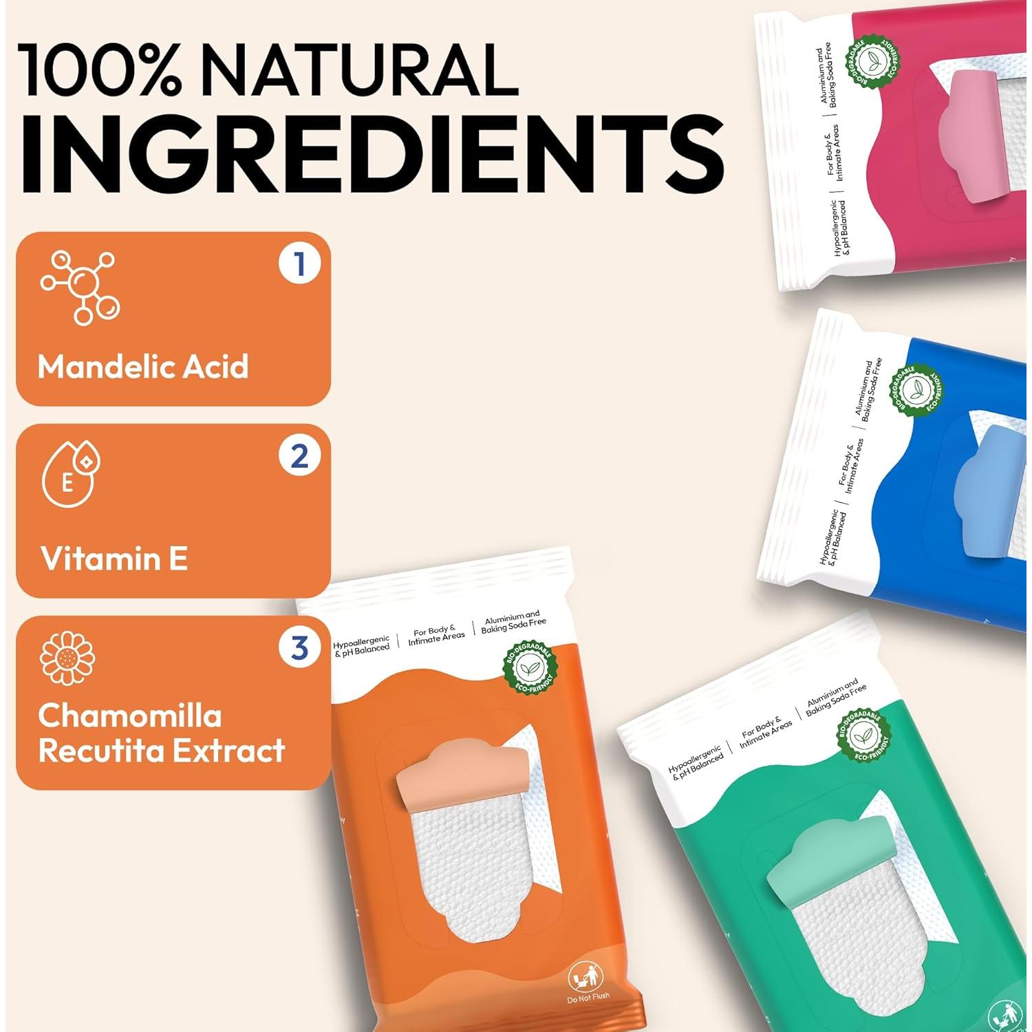 Toallitas Desodorantes FOMIN Armonía Cítrica 30 Unidades