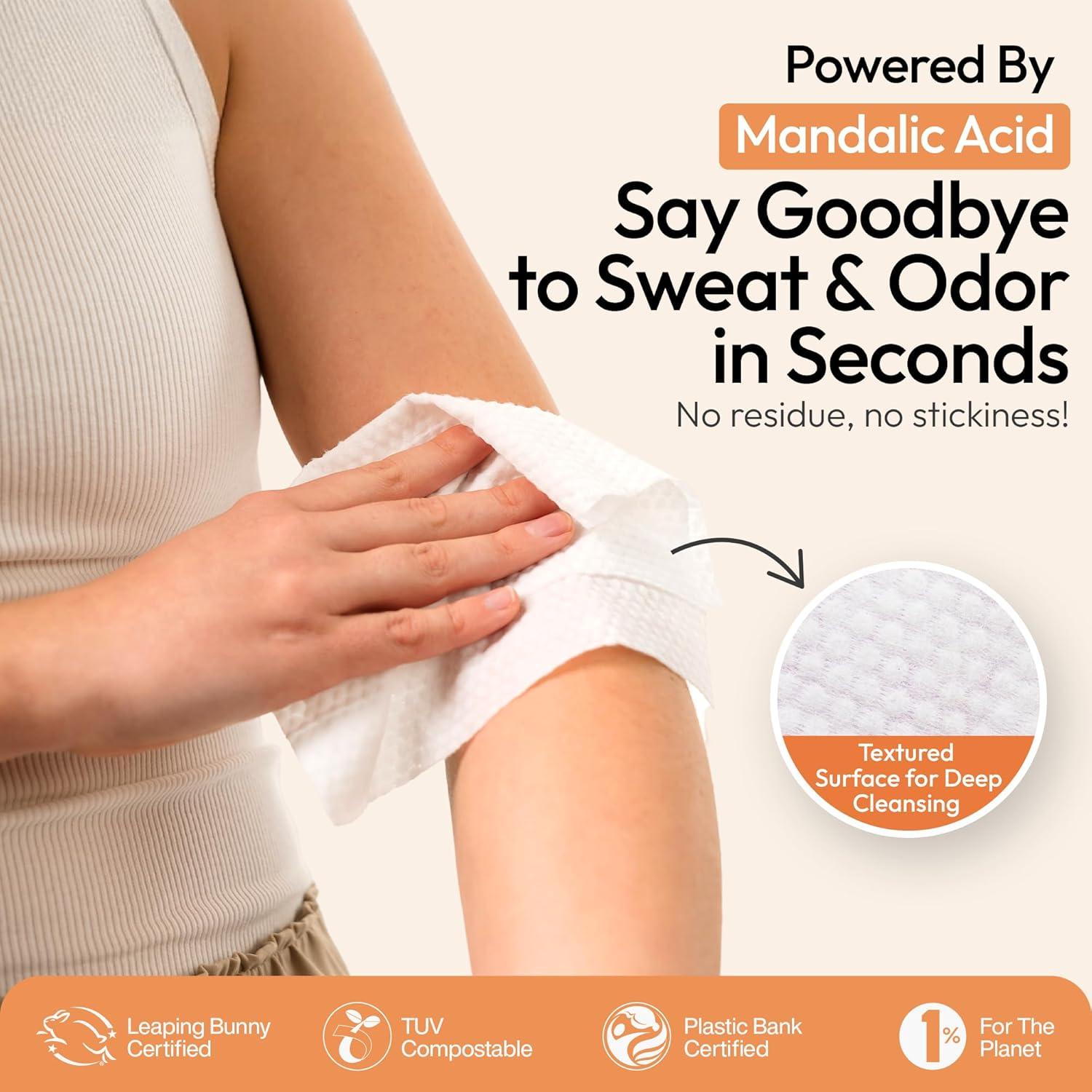 Toallitas Desodorantes FOMIN Armonía Cítrica 30 Unidades