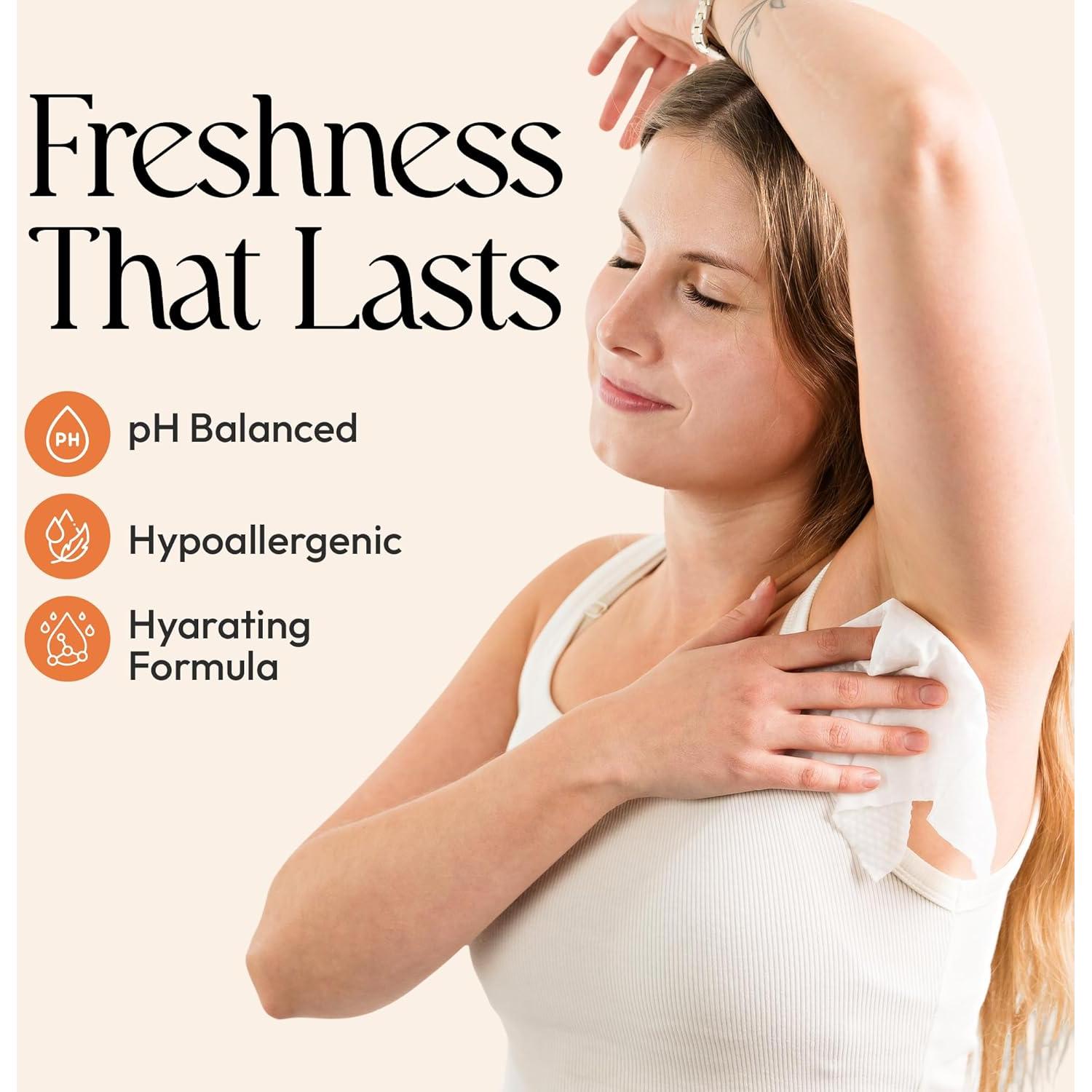 Toallitas Desodorantes FOMIN Armonía Cítrica 30 Unidades