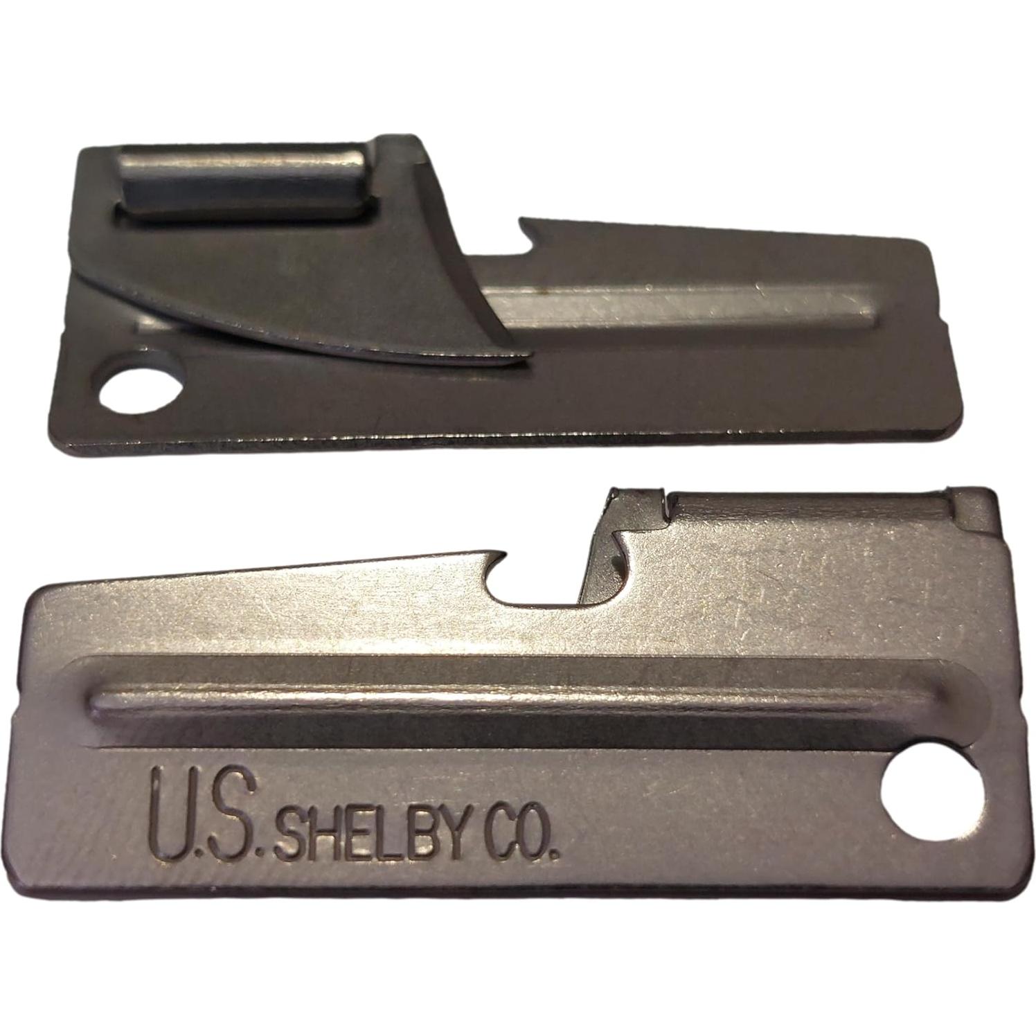 Best Glide ASE's U.S. SHELBY CO. Military Style Can Openers, P-38 (2 pack)
